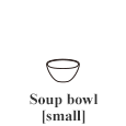 Soup bowl [small] (φ10cm H5.5cm)