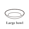 Large bowl (φ26cm H6.5cm)