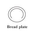 Bread plate (φ19.5cm H2.5cm)