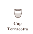 Cup Terracotta (φ8cm H8.5cm)