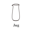 Jug (φ8.5cm H18.5cm)